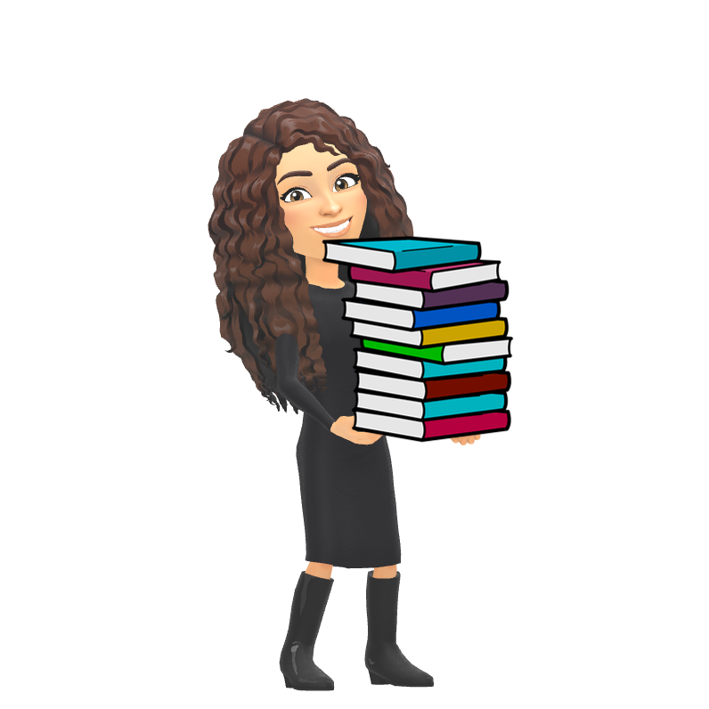 Happy stack of books